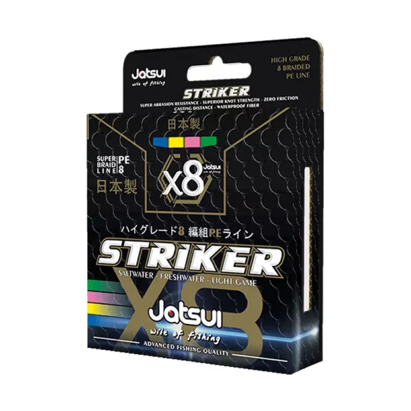 Jatsui Striker X8 Braid Multicolor