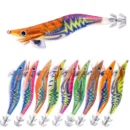 Leurre de pêche aux crevettes gabarits de crochet de calmar artificiel