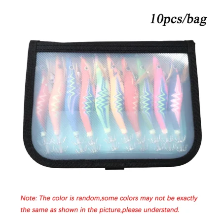 Leurre de pêche aux crevettes gabarits de crochet de calmar artificiel – Image 4
