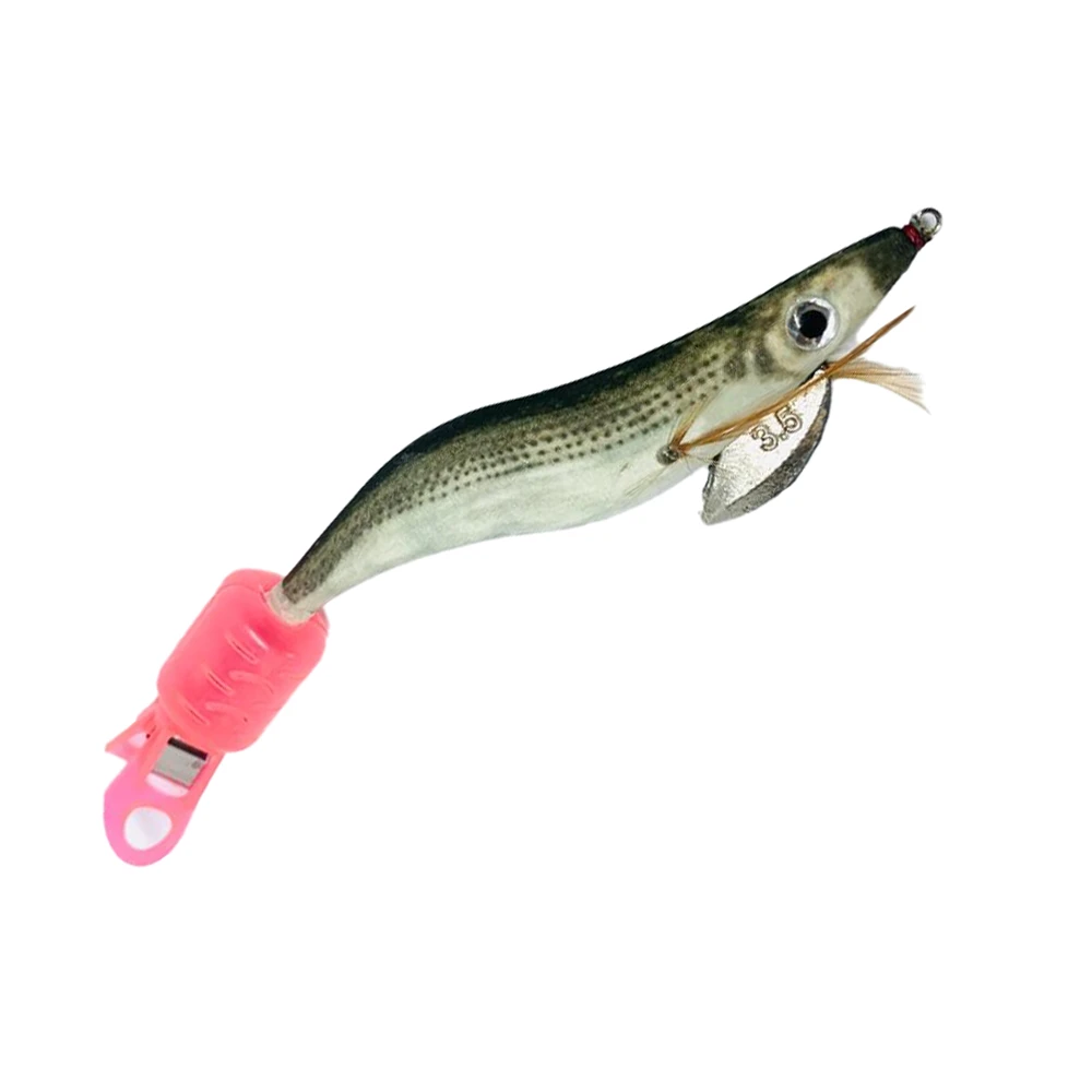 Squid Sea Fishing Bait, Bite Resistance Durable Soft Squid Bait Silica Gel  for Fishing(Yellow-red) : : Home & Kitchen
