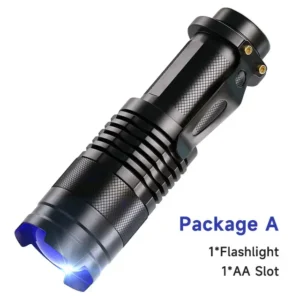 UV LED Flashlight Portable Blacklight 395nm