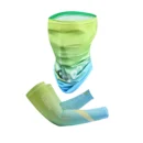 UV Protection Cooling Arm SleeveS-Green