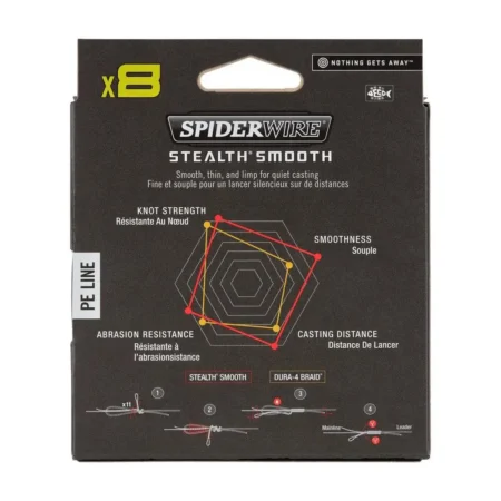 Tresse Spider wire stealth smooth x8 alt2