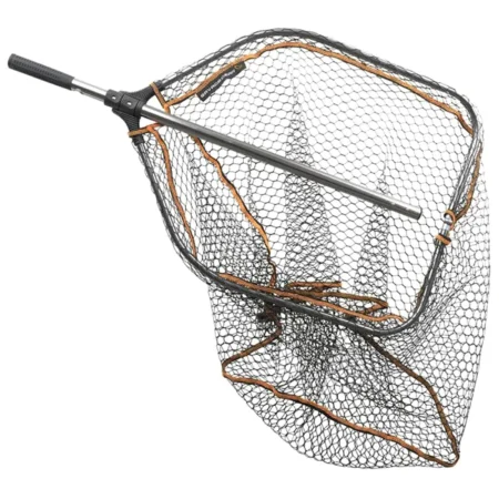 Savage Gear Pro Tele Folding Rubber Mesh Landing Net 1