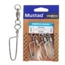 Émerillon à roulement à billes en acier inoxydable Mustad Demon-alt5