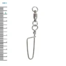 Émerillon à roulement à billes en acier inoxydable Mustad Demon - 5