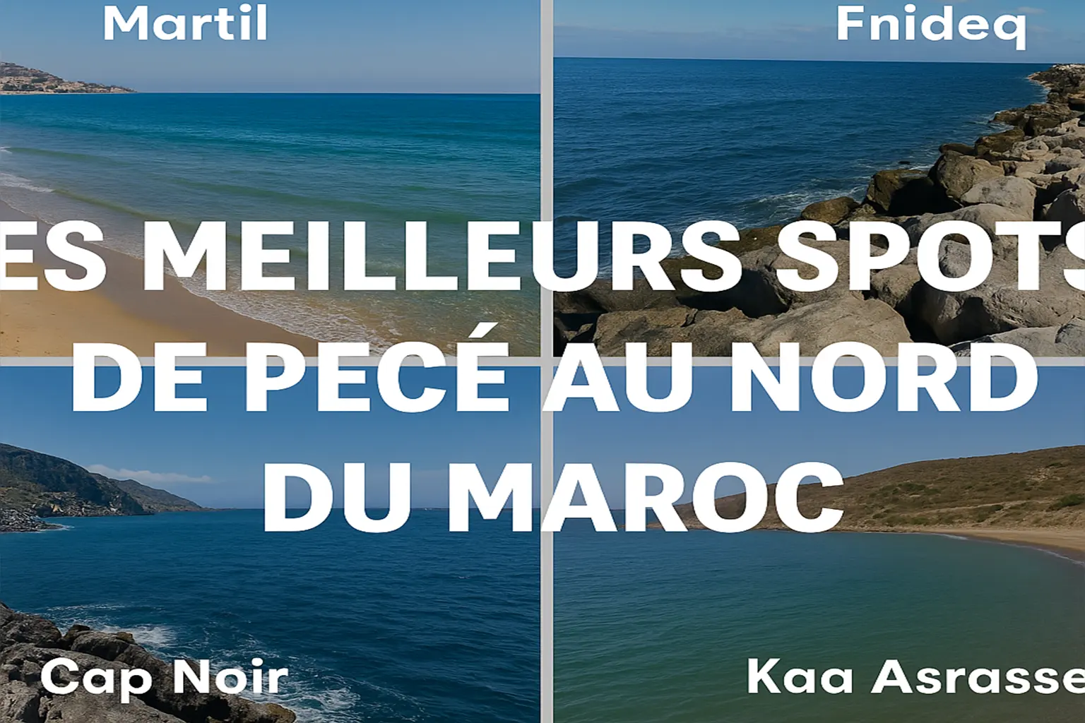 Les meilleurs spots de pêche au nord du Maroc