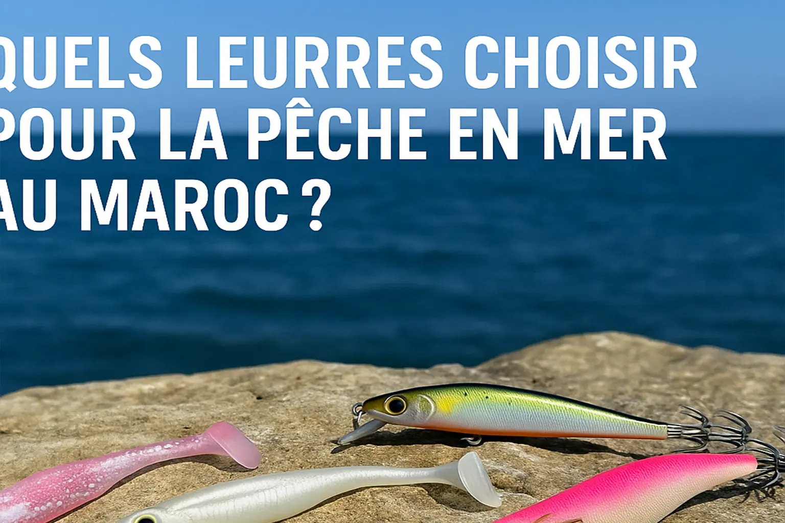 Quels leurres choisir pour la pêche en mer au Maroc