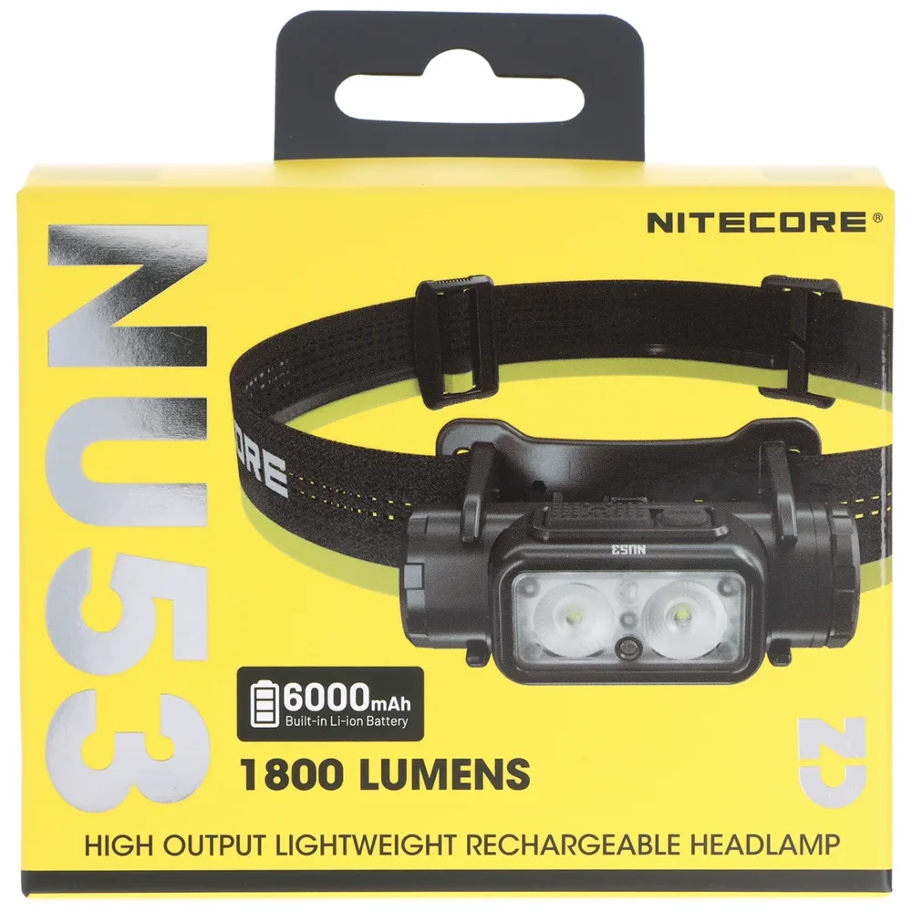 Lampe frontale Nitecore NU53 – 1800 lumens 4 Lampe frontale Nitecore NU53 – 1800 lumens alt3