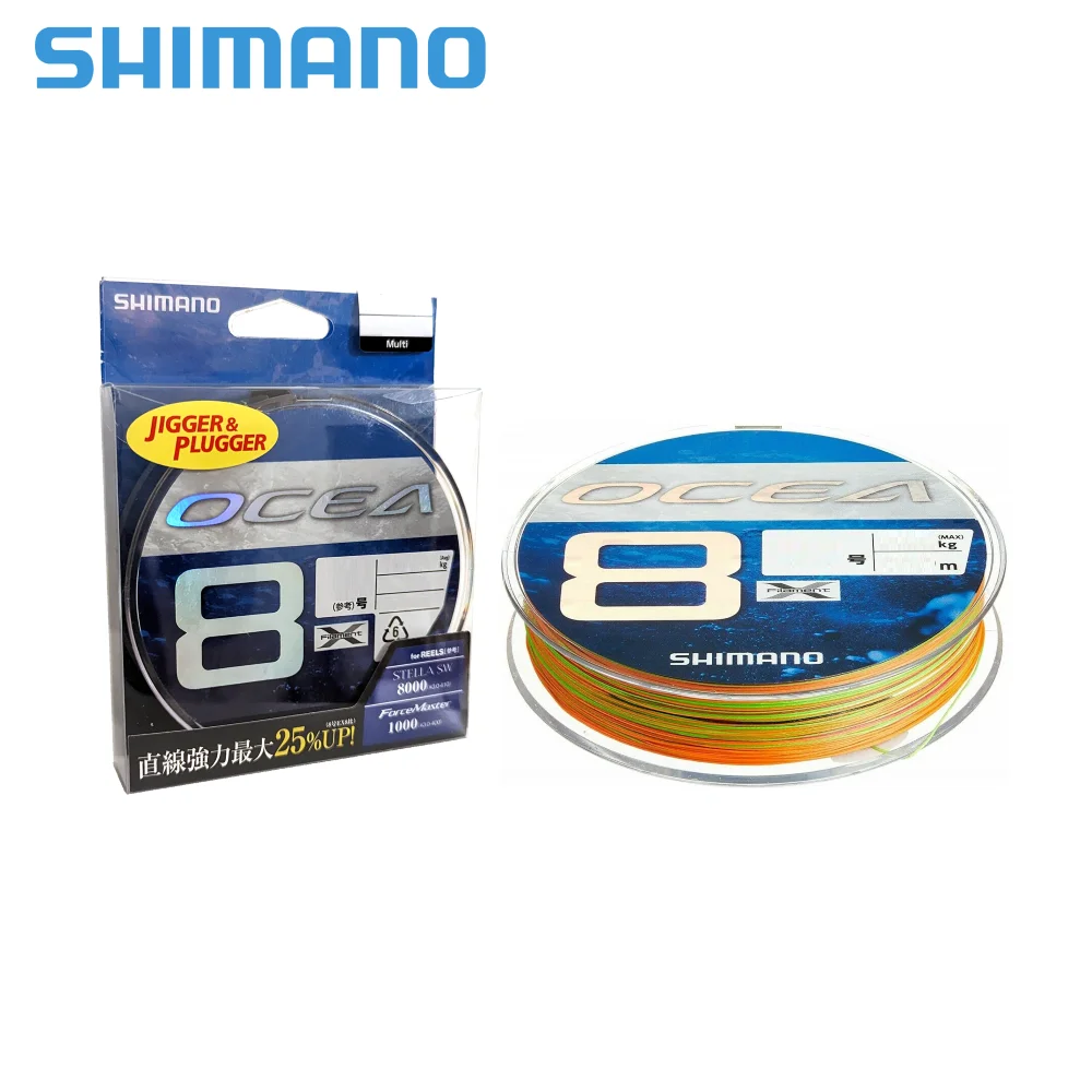 Tresse Shimano Ocea 400m Haute Qualité 2 braid shimano ocea 6.0 400m multicolor -1