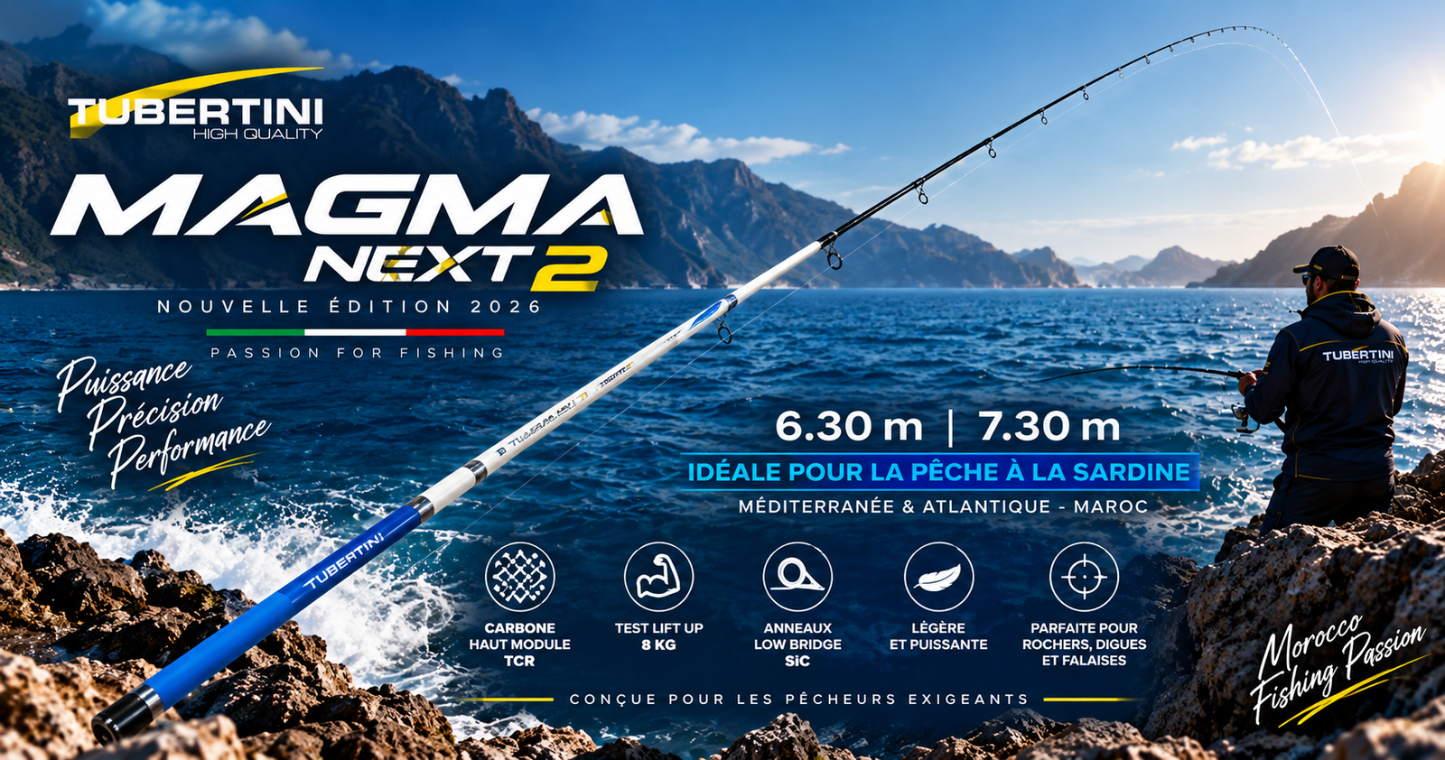Tubertini Magma Next 2 - 2026 puissance et précision